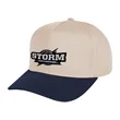 Two-Tone Strike Zone Cap | https://www.bestnamebadges.com