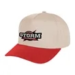 Two-Tone Strike Zone Cap | https://www.bestnamebadges.com