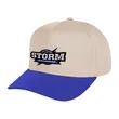 Two-Tone Strike Zone Cap | https://www.bestnamebadges.com
