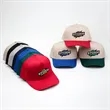 Two-Tone Strike Zone Cap | https://www.bestnamebadges.com