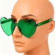Heart Shaped Sunglasses | https://www.bestnamebadges.com