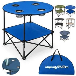 Portable Folding Round Camping Table