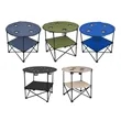 Portable Folding Round Camping Table | https://www.bestnamebadges.com