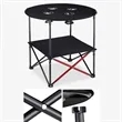 Portable Folding Round Camping Table | https://www.bestnamebadges.com