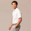 Ashworth® Golf 2Bar Solid Polo with Custom Logo | https://www.bestnamebadges.com