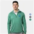 Ashworth® Golf Ace Raglan 1/4 Zip Pullover with Custom Logo | https://www.bestnamebadges.com
