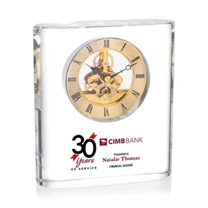 Adams VividPrint™ Clock - Gold