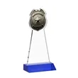 Police Badge Award - Blue | https://www.bestnamebadges.com