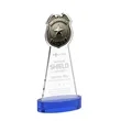 Police Badge Award on Alberton Base - Blue | https://www.bestnamebadges.com