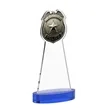 Police Badge Award on Alberton Base - Blue | https://www.bestnamebadges.com