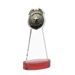 Police Badge Award on Alberton Base - Red | https://www.bestnamebadges.com