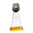 Police Badge Award on Hartford Base - Amber | https://www.bestnamebadges.com