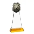 Police Badge Award on Hartford Base - Amber | https://www.bestnamebadges.com