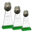 Police Badge Award on Hartford Base - Green | https://www.bestnamebadges.com