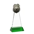 Police Badge Award on Hartford Base - Green | https://www.bestnamebadges.com