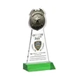 Police Badge VividPrint™ Award - Green | https://www.bestnamebadges.com
