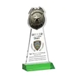 Police Badge VividPrint™ Award - Green | https://www.bestnamebadges.com