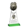 Police Badge VividPrint™ Award - Green | https://www.bestnamebadges.com