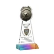 Police Badge VividPrint™ Award - Prismatic | https://www.bestnamebadges.com