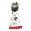 Police Badge VividPrint™ Award - Red | https://www.bestnamebadges.com