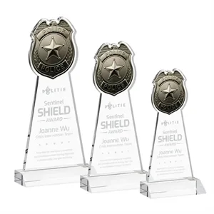 Police Badge Award - Clear
