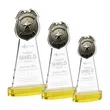 Police Badge Award on Alberton Base - Gold | https://www.bestnamebadges.com