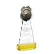 Police Badge Award on Alberton Base - Gold | https://www.bestnamebadges.com