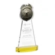 Police Badge Award on Alberton Base - Gold | https://www.bestnamebadges.com