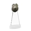 Police Badge Award on Alberton Base - White | https://www.bestnamebadges.com