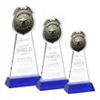 Police Badge Award on Hartford Base - Blue | https://www.bestnamebadges.com