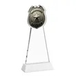 Police Badge Award on Hartford Base - White | https://www.bestnamebadges.com