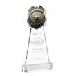 Police Badge Award on Alberton Base - Clear | https://www.bestnamebadges.com