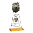 Police Badge VividPrint™ Award - Amber | https://www.bestnamebadges.com