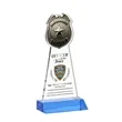 Police Badge VividPrint™ Award - Sky Blue | https://www.bestnamebadges.com