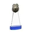 Police Badge VividPrint™ Award on Alberton Base - Blue | https://www.bestnamebadges.com