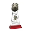 Police Badge VividPrint™ Award on Hartford Base - Red | https://www.bestnamebadges.com