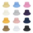 Soft 100% Cotton Frayed Bucket Hat | https://www.bestnamebadges.com