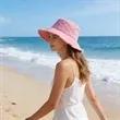 Soft 100% Cotton Frayed Bucket Hat | https://www.bestnamebadges.com