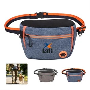 Oxford Walking Dog Training Treat Pouch W/ Adjustable Belt