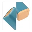 Plastic Two Tone Desk Pen Holder | https://www.bestnamebadges.com