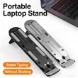 Aluminum Foldable Adjustable Laptop Stand | https://www.bestnamebadges.com