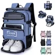 Large Capacity Waterproof Convertible Travel Backpack Duffel | https://www.bestnamebadges.com