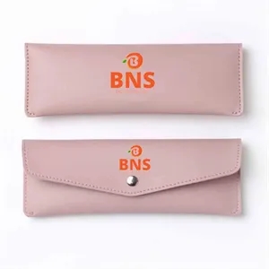 Minimalist Style Leather Pencil Case Gift Pouch