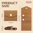 Mini Travel Jewelry Pouch Soft Multifunction Organizer Bag | https://www.bestnamebadges.com