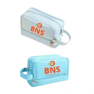 Double-Layer Pencil Case Large Capacity Multifunctional Bag