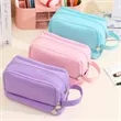 Double-Layer Pencil Case Large Capacity Multifunctional Bag | https://www.bestnamebadges.com