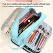 Double-Layer Pencil Case Large Capacity Multifunctional Bag | https://www.bestnamebadges.com