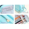 Double-Layer Pencil Case Large Capacity Multifunctional Bag | https://www.bestnamebadges.com