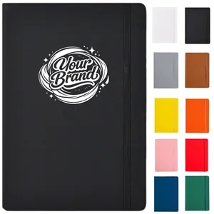 A5 PU Leather Ruled Classic Notebook