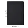 A5 PU Leather Ruled Classic Notebook | https://www.bestnamebadges.com